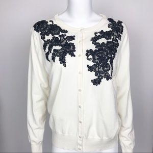 Charter Club Ivory Cardigan